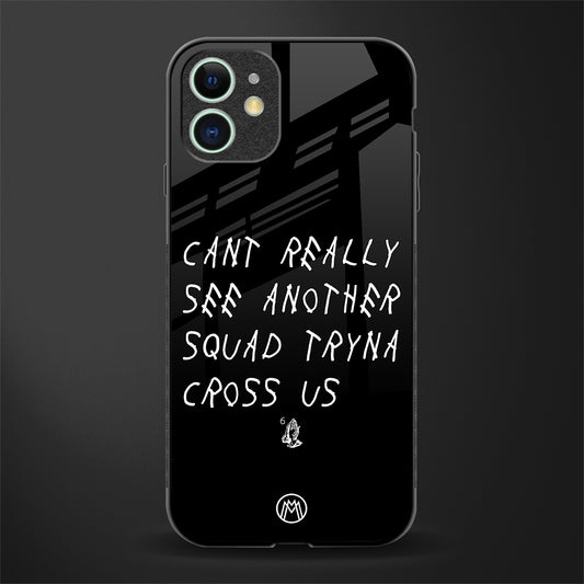 dope squad glass case for iphone 11 image