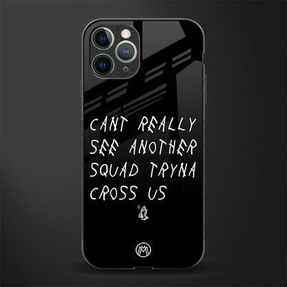 dope squad glass case for iphone 11 pro image