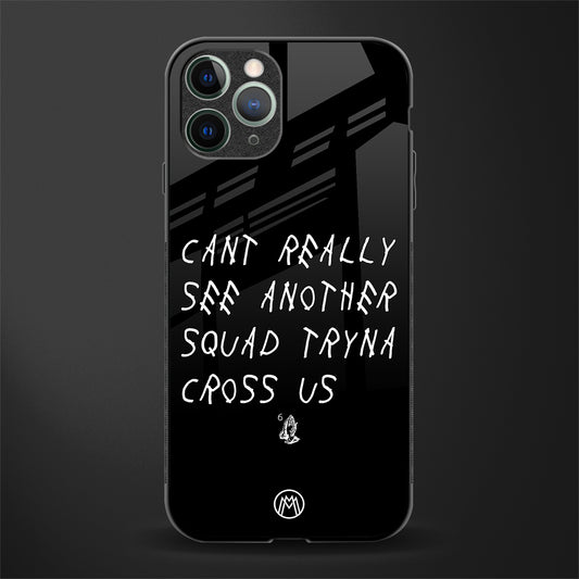 dope squad glass case for iphone 11 pro image