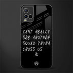 dope squad glass case for vivo y21s image