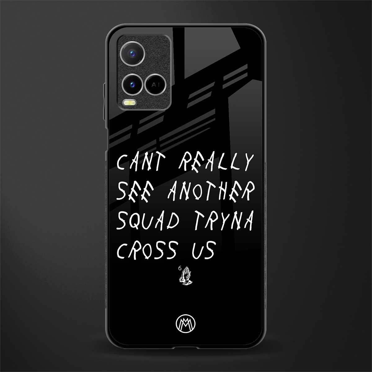 dope squad glass case for vivo y21t image