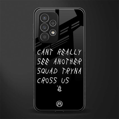 dope squad back phone cover | glass case for samsung galaxy a53 5g