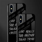 dope squad glass case for iphone xs image-2