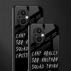 dope squad back phone cover | glass case for oppo f21 pro 5g