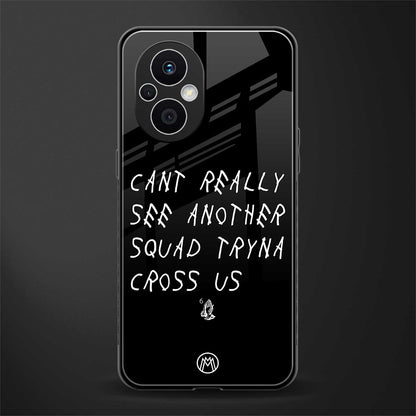 dope squad back phone cover | glass case for oppo f21 pro 5g