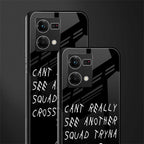 dope squad back phone cover | glass case for oppo f21 pro 4g
