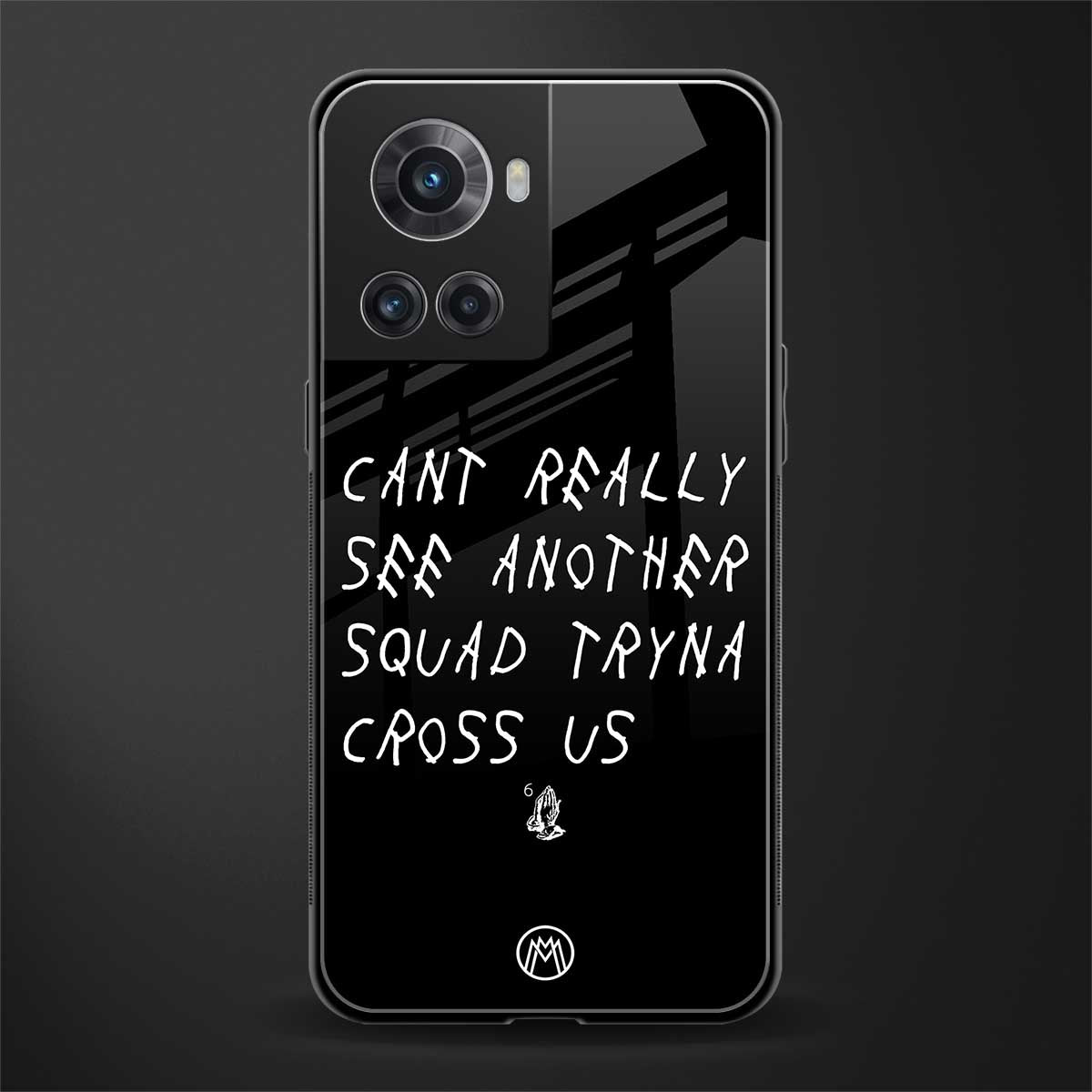 dope squad back phone cover | glass case for oneplus 10r 5g