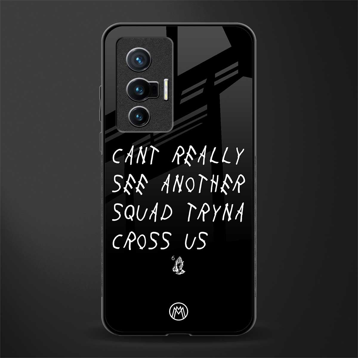 dope squad glass case for vivo x70 image