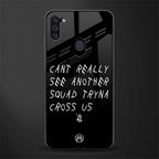 dope squad glass case for samsung a11 image