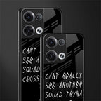dope squad back phone cover | glass case for oppo reno 8 pro