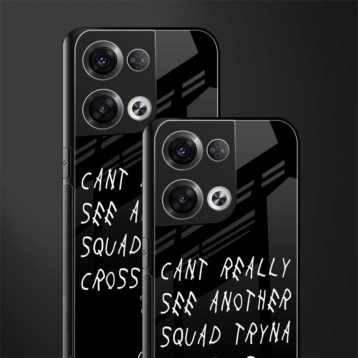 dope squad back phone cover | glass case for oppo reno 8 pro