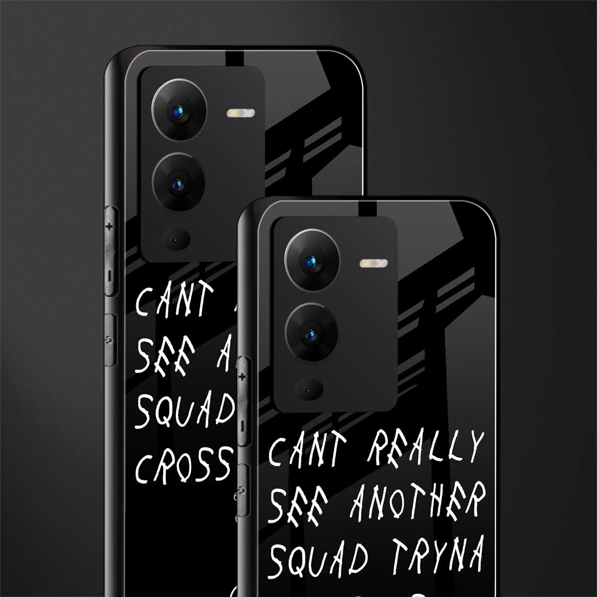 dope squad back phone cover | glass case for vivo v25 pro 5g