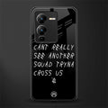 dope squad back phone cover | glass case for vivo v25 pro 5g