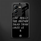 dope squad back phone cover | glass case for vivo v25 pro 5g