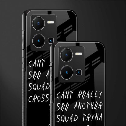 dope squad back phone cover | glass case for vivo y35 4g