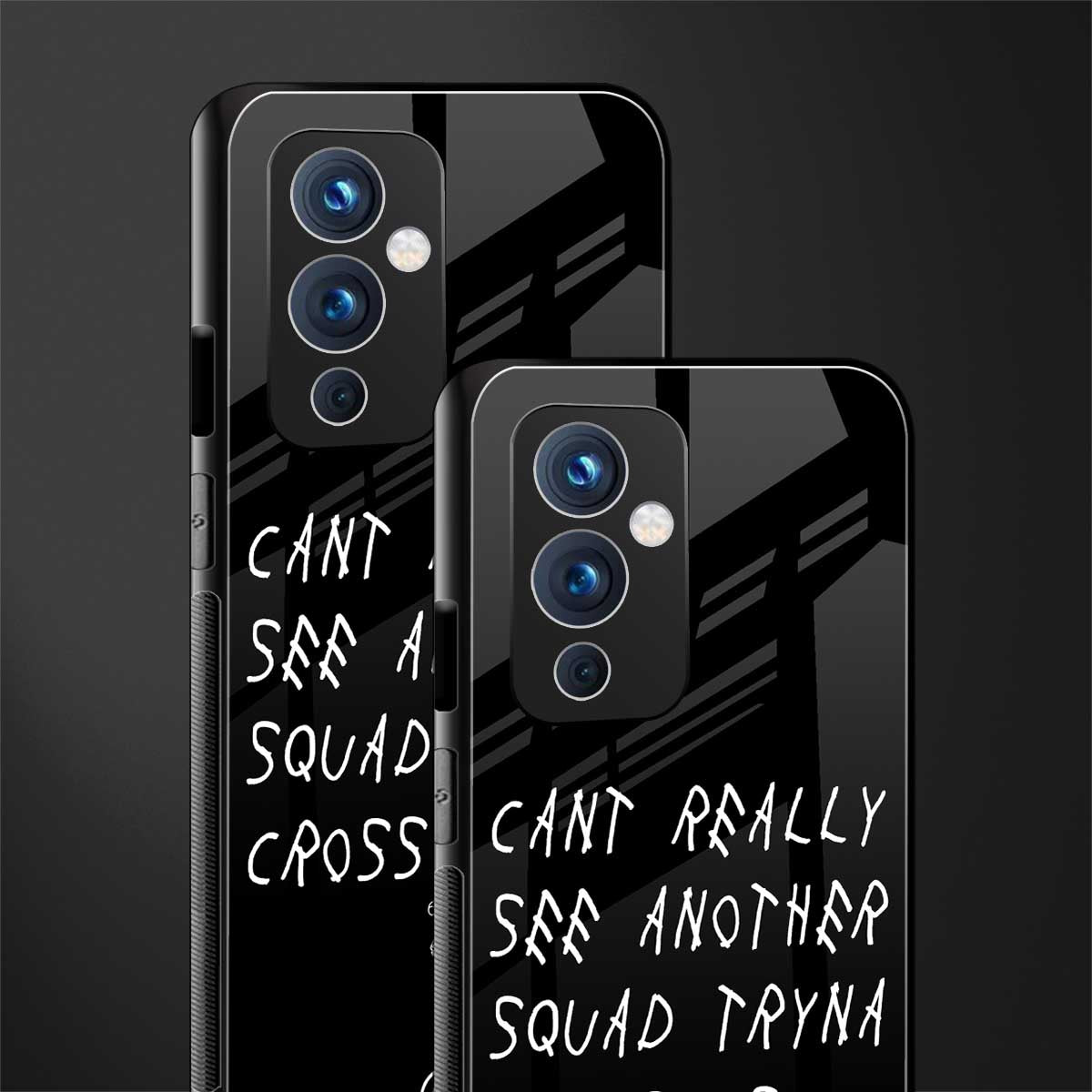 dope squad back phone cover | glass case for oneplus 9