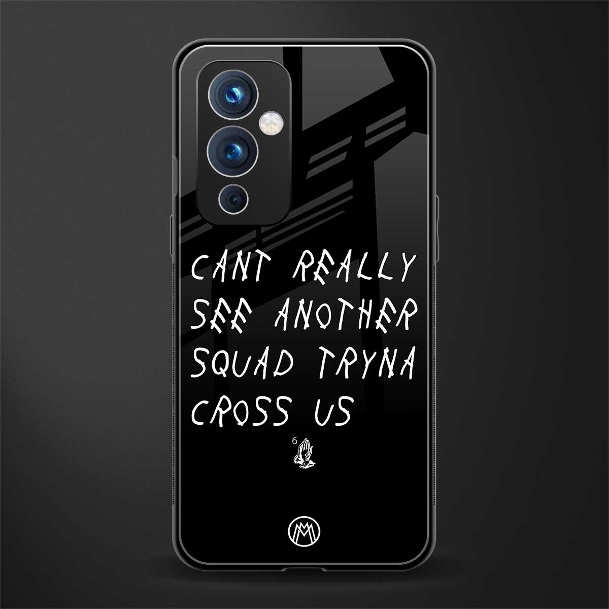 dope squad back phone cover | glass case for oneplus 9