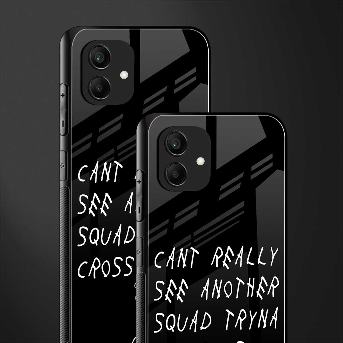 dope squad back phone cover | glass case for samsung galaxy a04