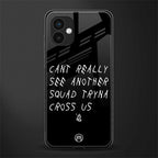 dope squad back phone cover | glass case for samsung galaxy a04