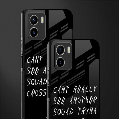 dope squad back phone cover | glass case for vivo y72