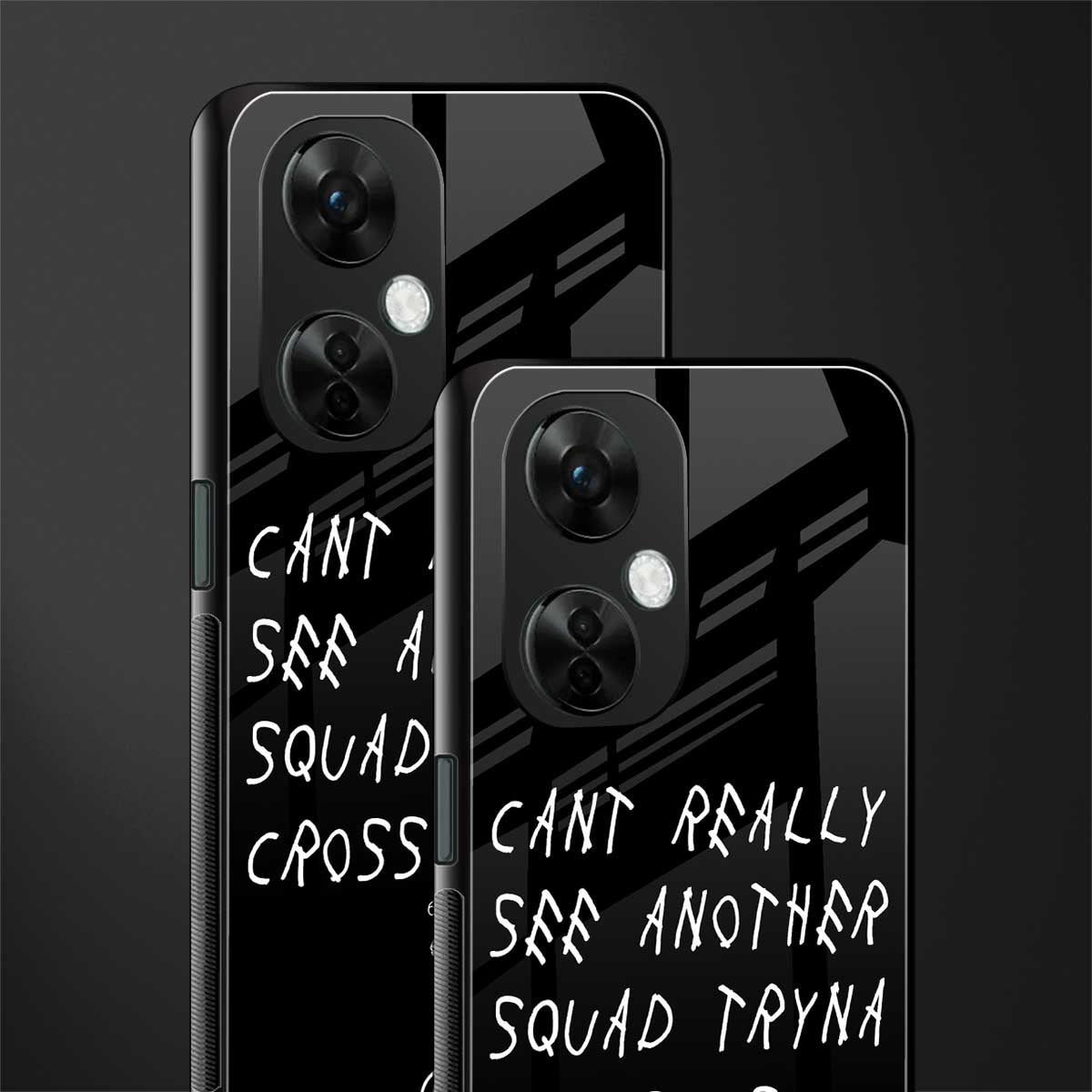 dope squad back phone cover | glass case for oneplus nord ce 3 lite
