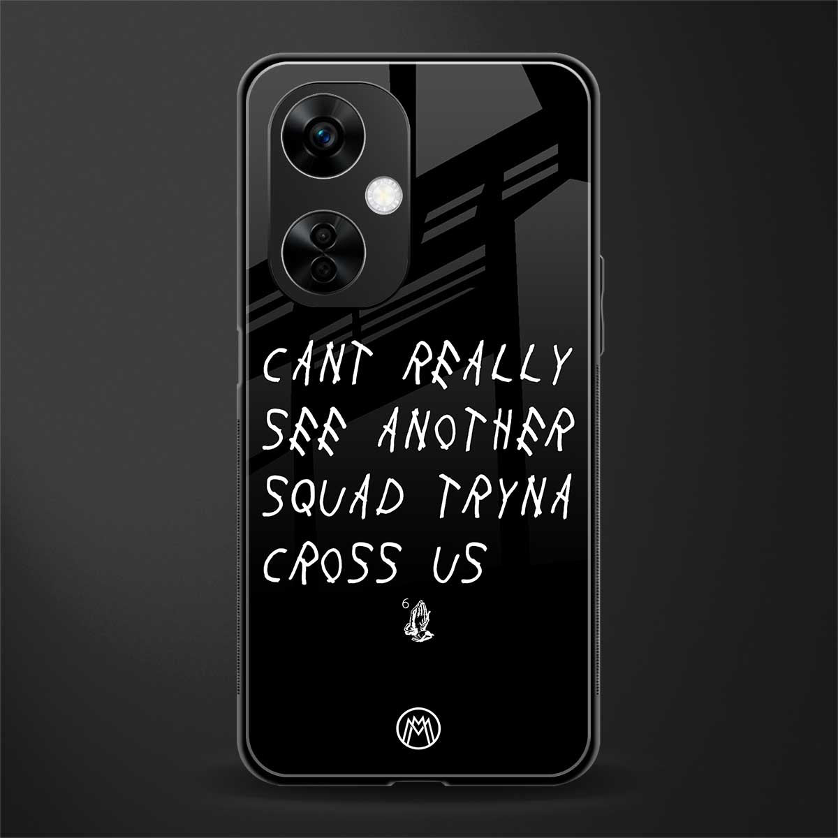 dope squad back phone cover | glass case for oneplus nord ce 3 lite