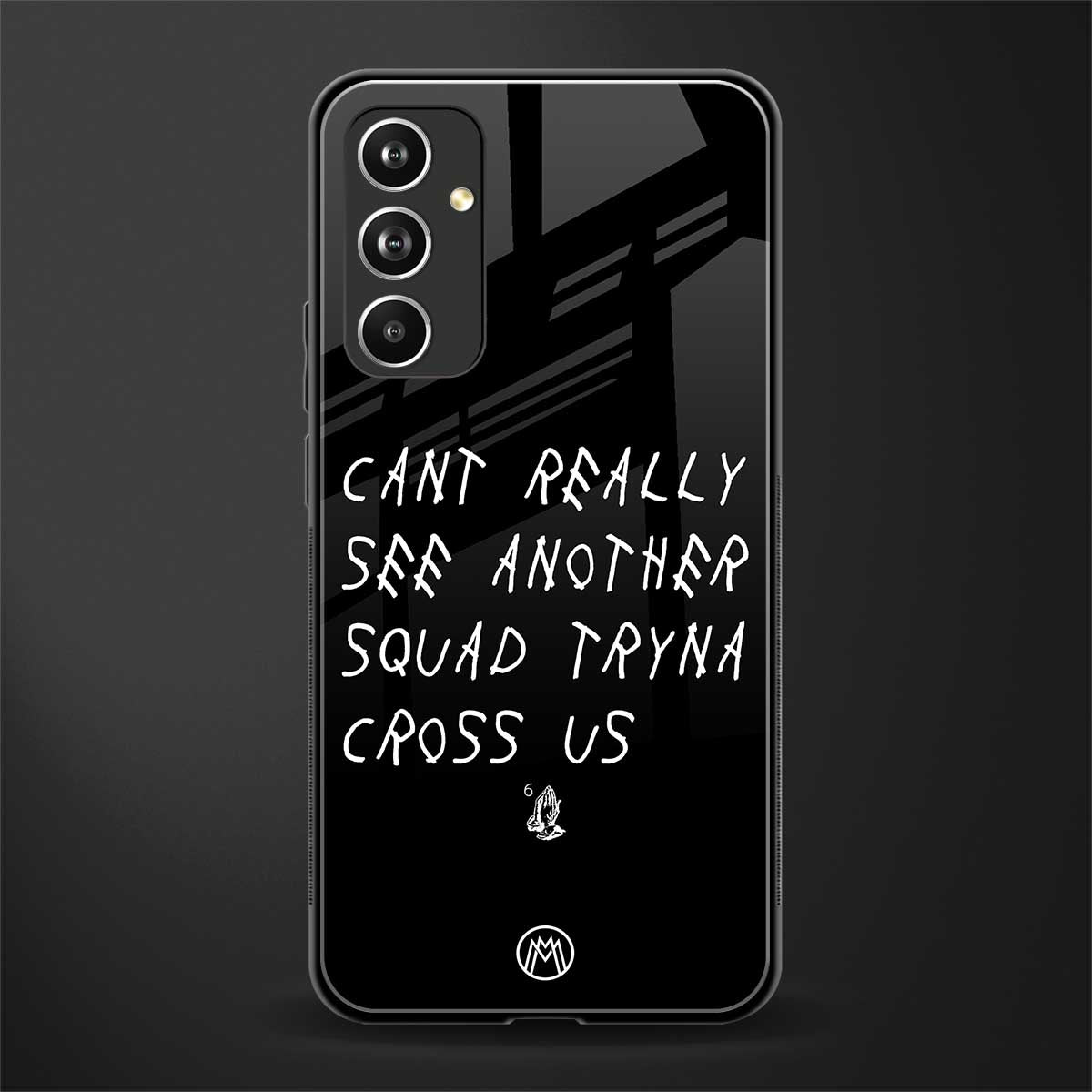 dope squad back phone cover | glass case for samsung galaxy a54 5g