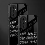 dope squad back phone cover | glass case for samsung galaxy a14 5g