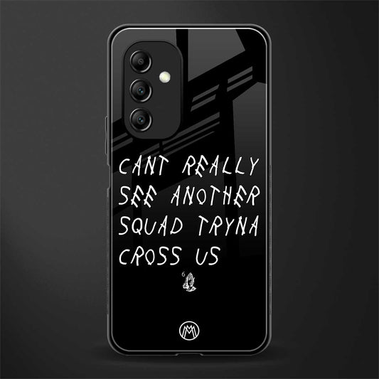 dope squad back phone cover | glass case for samsung galaxy a14 5g