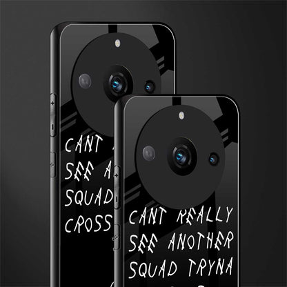 dope squad back phone cover | glass case for realme 11 pro 5g