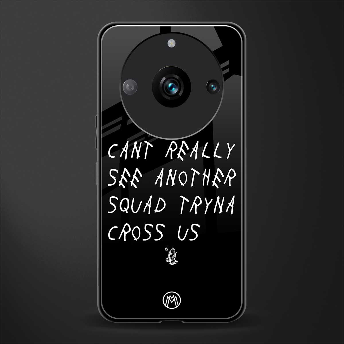 dope squad back phone cover | glass case for realme 11 pro 5g