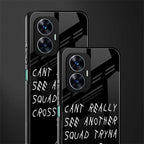 dope squad back phone cover | glass case for realme c55
