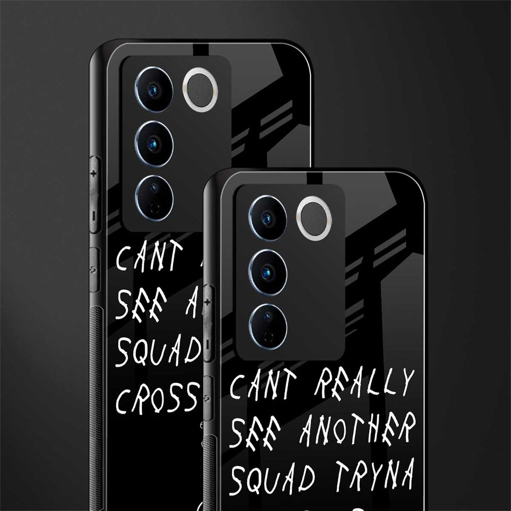 dope squad back phone cover | glass case for vivo v27 pro 5g