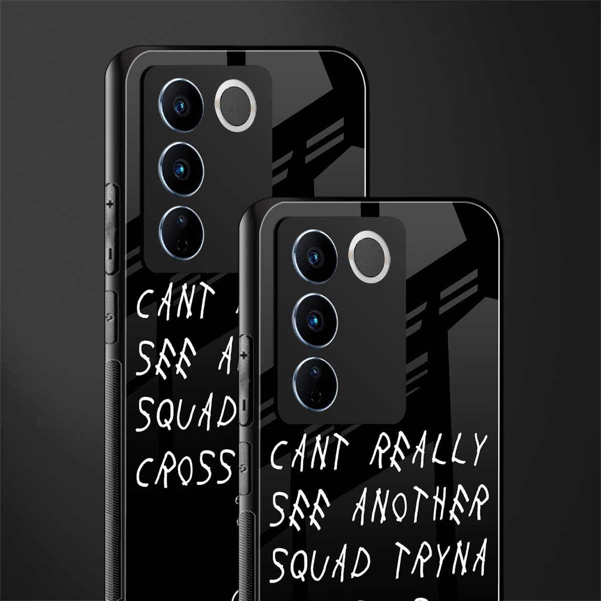 dope squad back phone cover | glass case for vivo v27 pro 5g