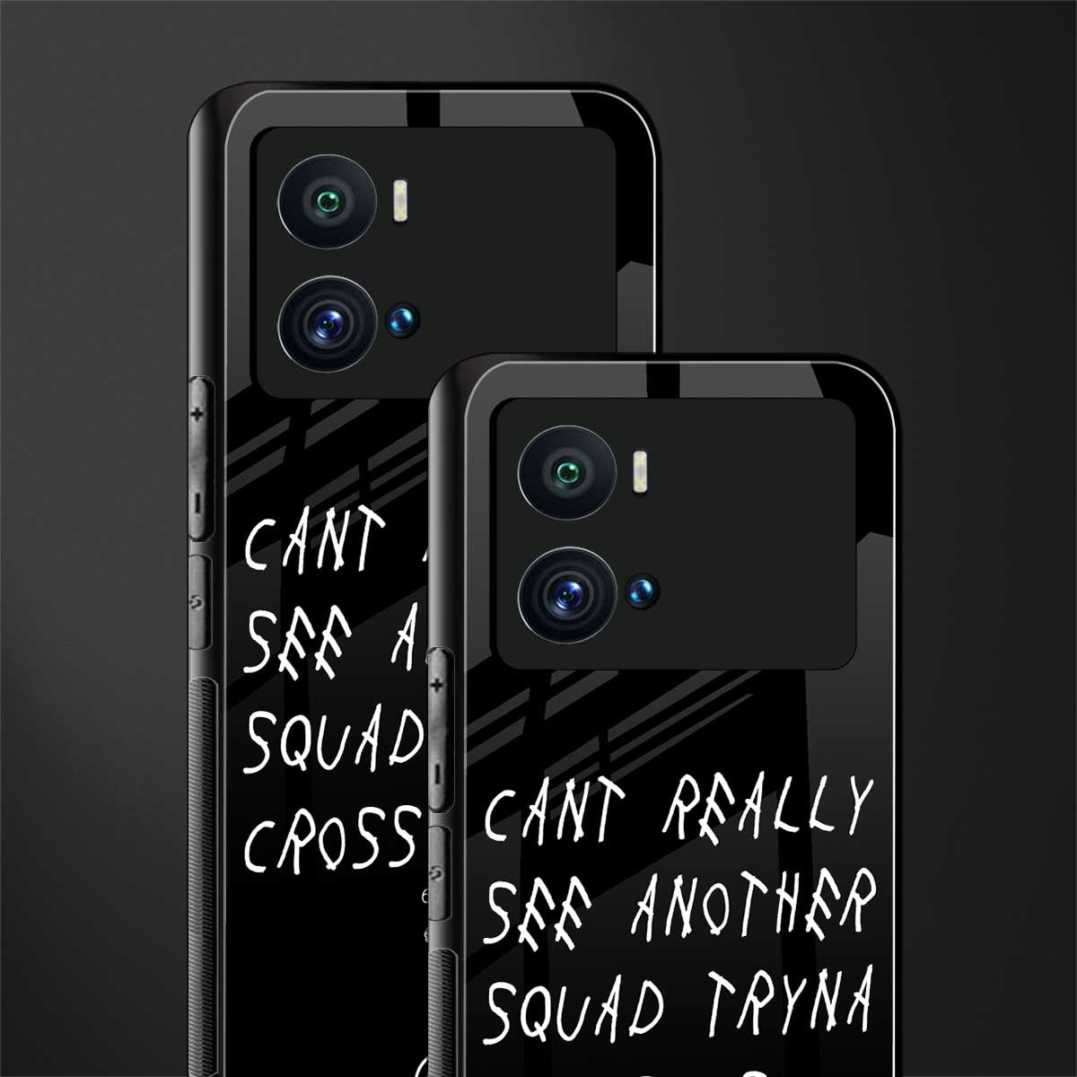 dope squad back phone cover | glass case for iQOO 9 Pro