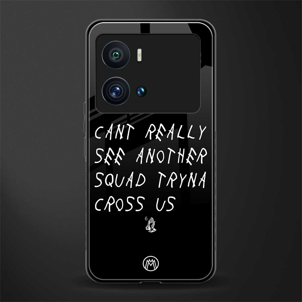 dope squad back phone cover | glass case for iQOO 9 Pro