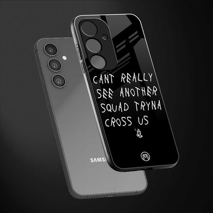 dope squad back phone cover | glass case for samsung galaxy s23 fe 5g