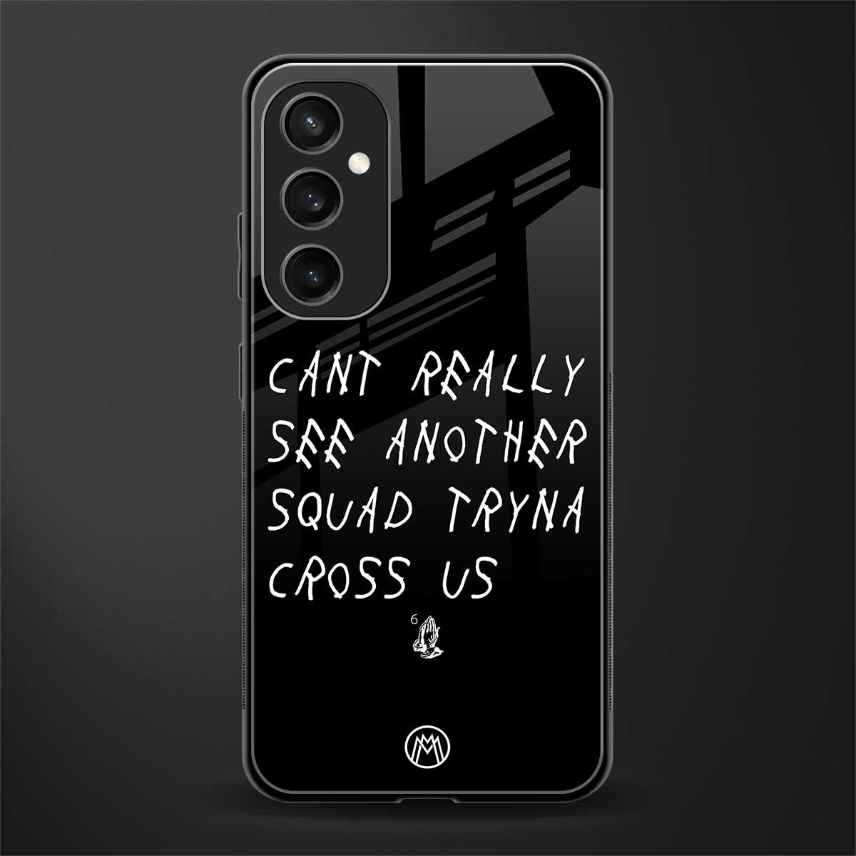 dope squad back phone cover | glass case for samsung galaxy s23 fe 5g