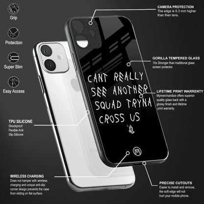 dope squad back phone cover | glass case for redmi note 11 pro plus 4g/5g