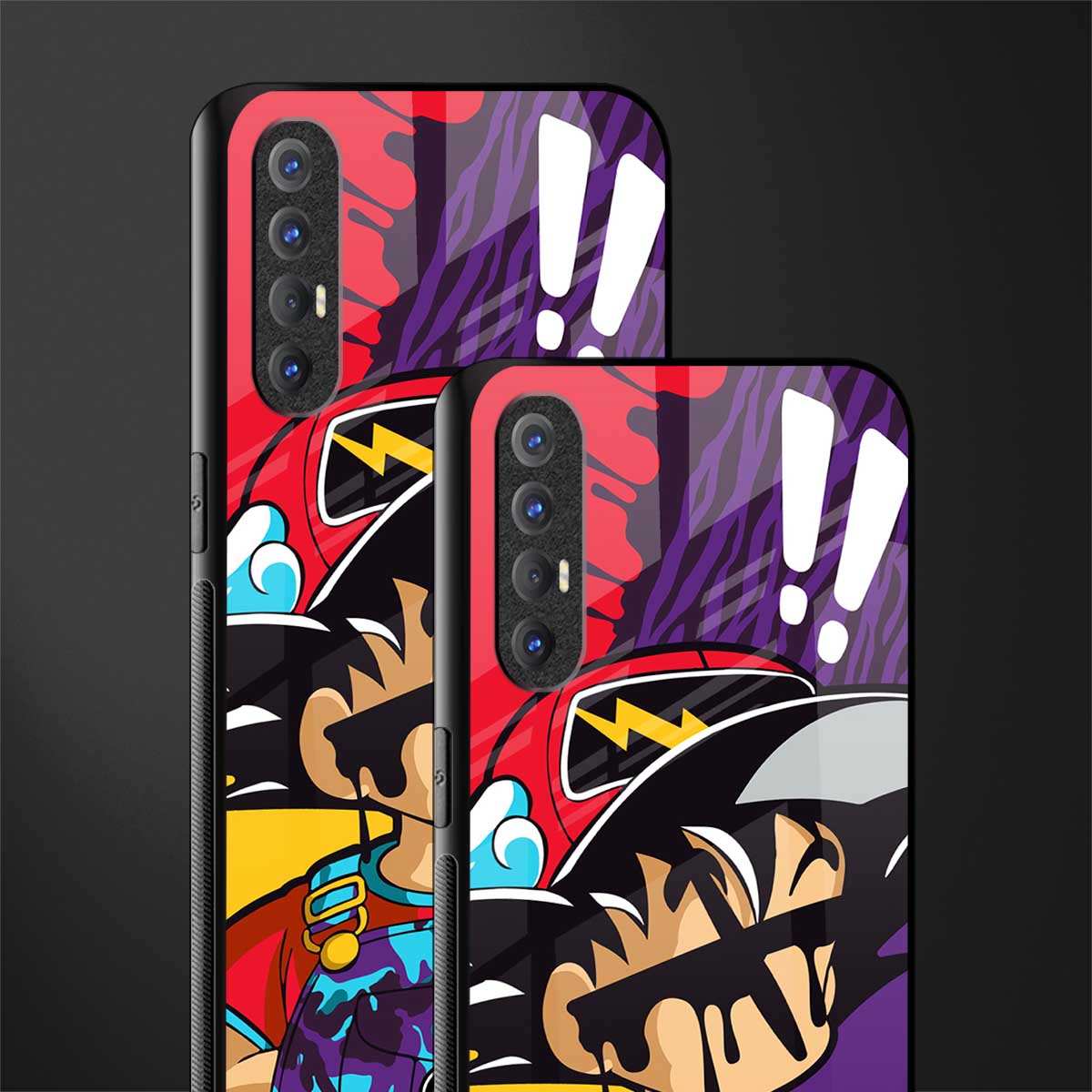 dragon ball z art phone cover for oppo reno 3 pro