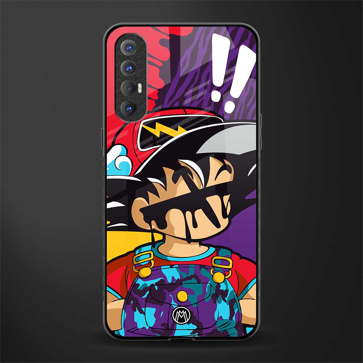 dragon ball z art phone cover for oppo reno 3 pro