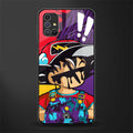 dragon ball z art phone cover for samsung galaxy m51