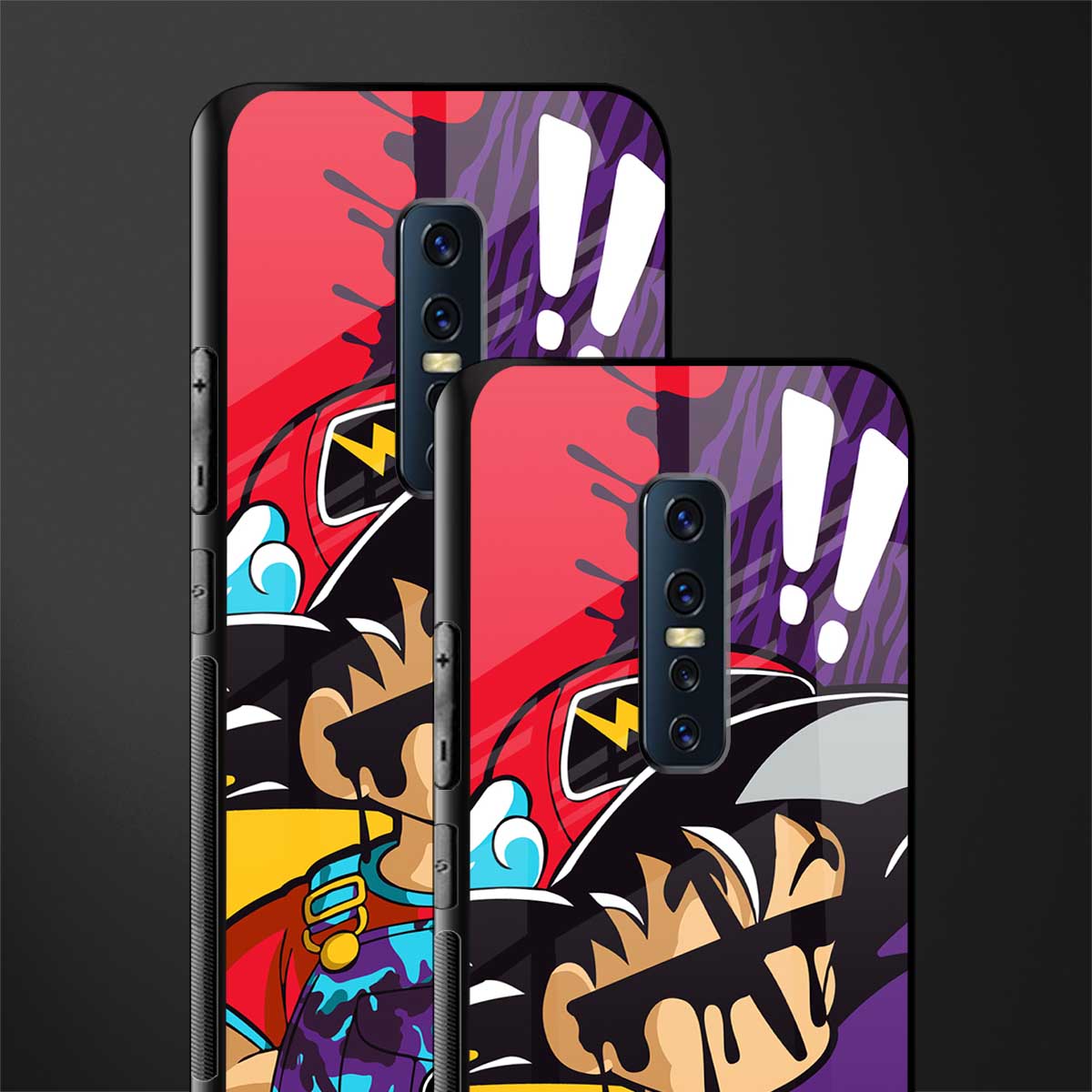 dragon ball z art phone cover for vivo v17 pro