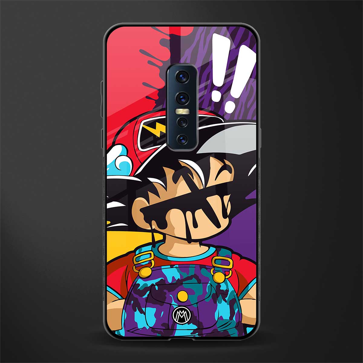dragon ball z art phone cover for vivo v17 pro