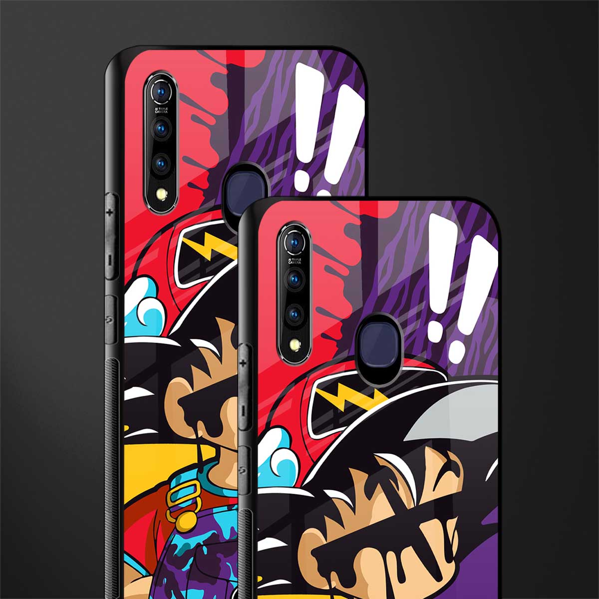 dragon ball z art phone cover for vivo z1 pro