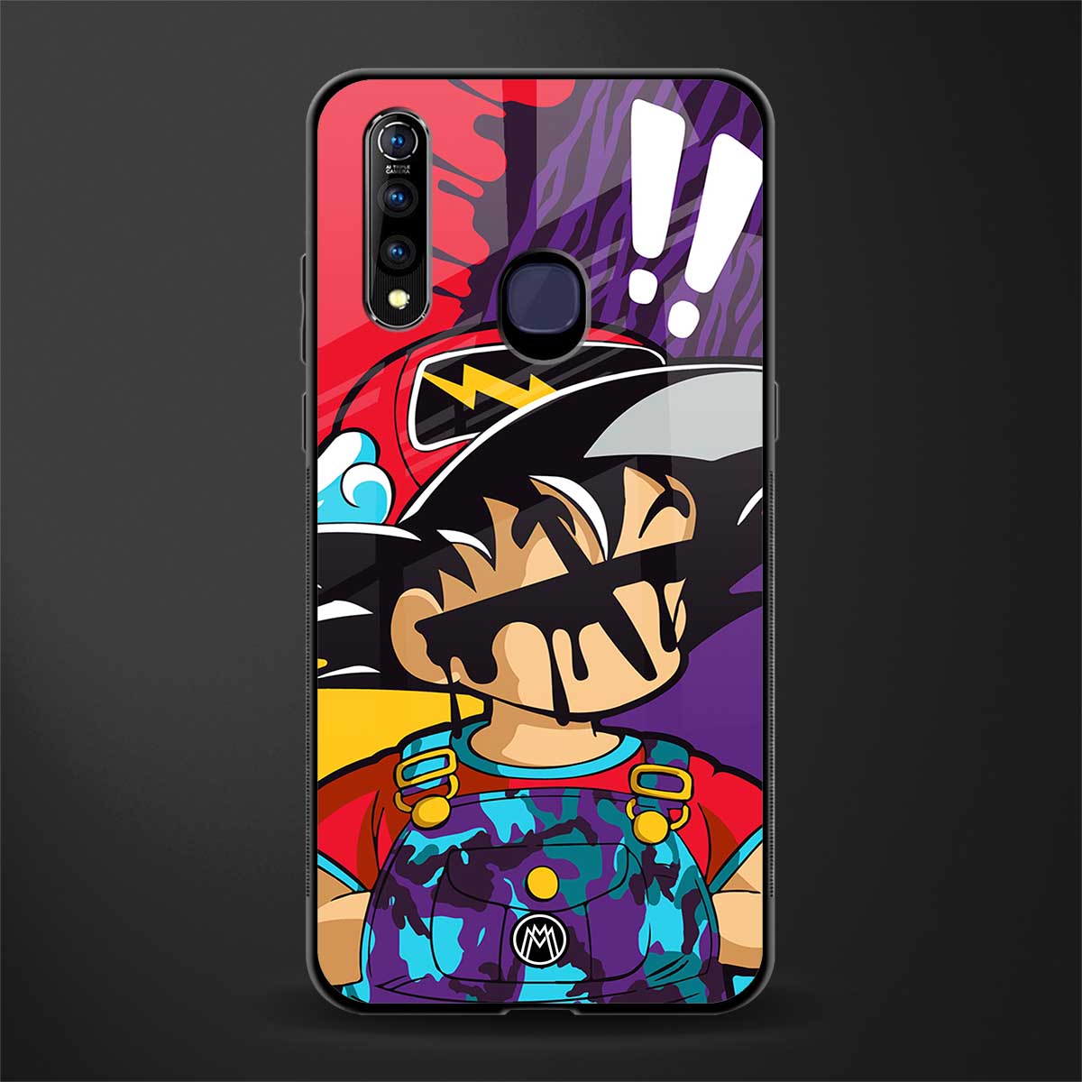 dragon ball z art phone cover for vivo z1 pro