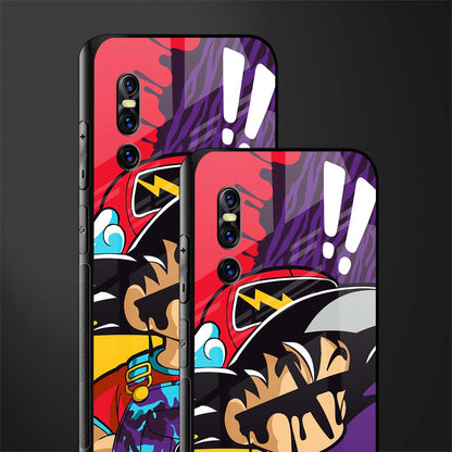 dragon ball z art phone cover for vivo v15 pro