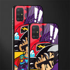 dragon ball z art phone cover for samsung galaxy a51