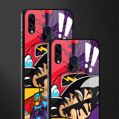 dragon ball z art phone cover for samsung galaxy a20