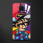 dragon ball z art phone cover for redmi note 9 pro max